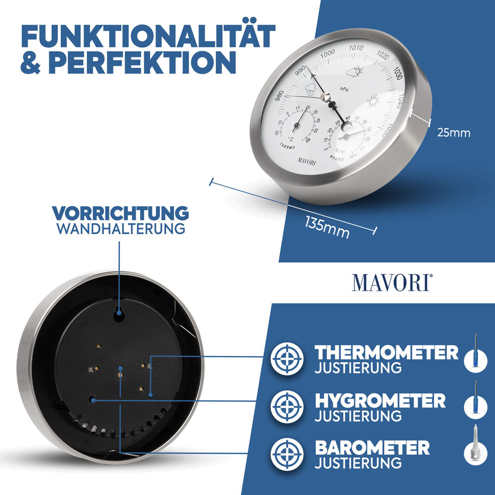 PREMIUM WETTERSTATION - zuverlässige Messwerte und sehr elegant