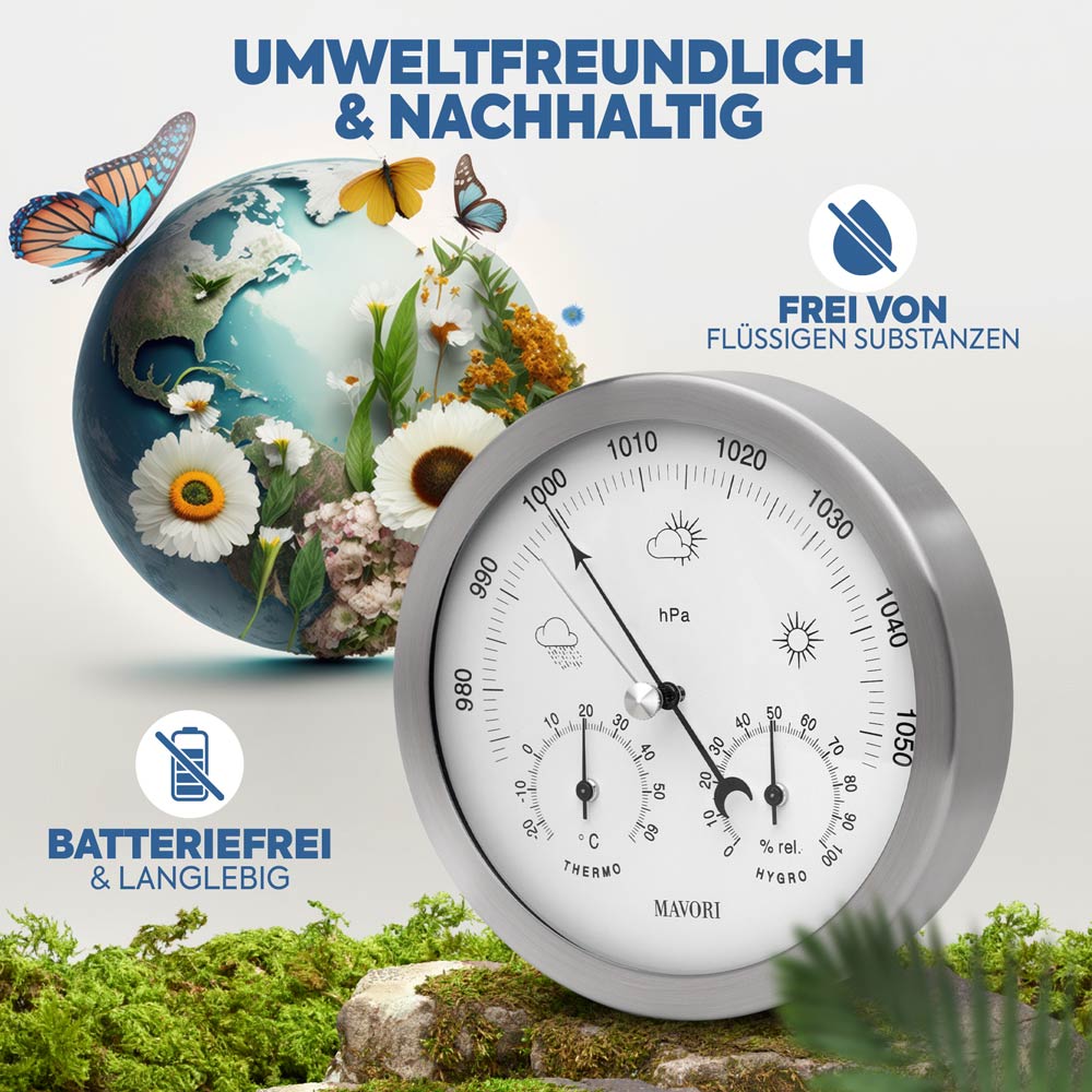 PREMIUM WETTERSTATION - zuverlässige Messwerte und sehr elegant
