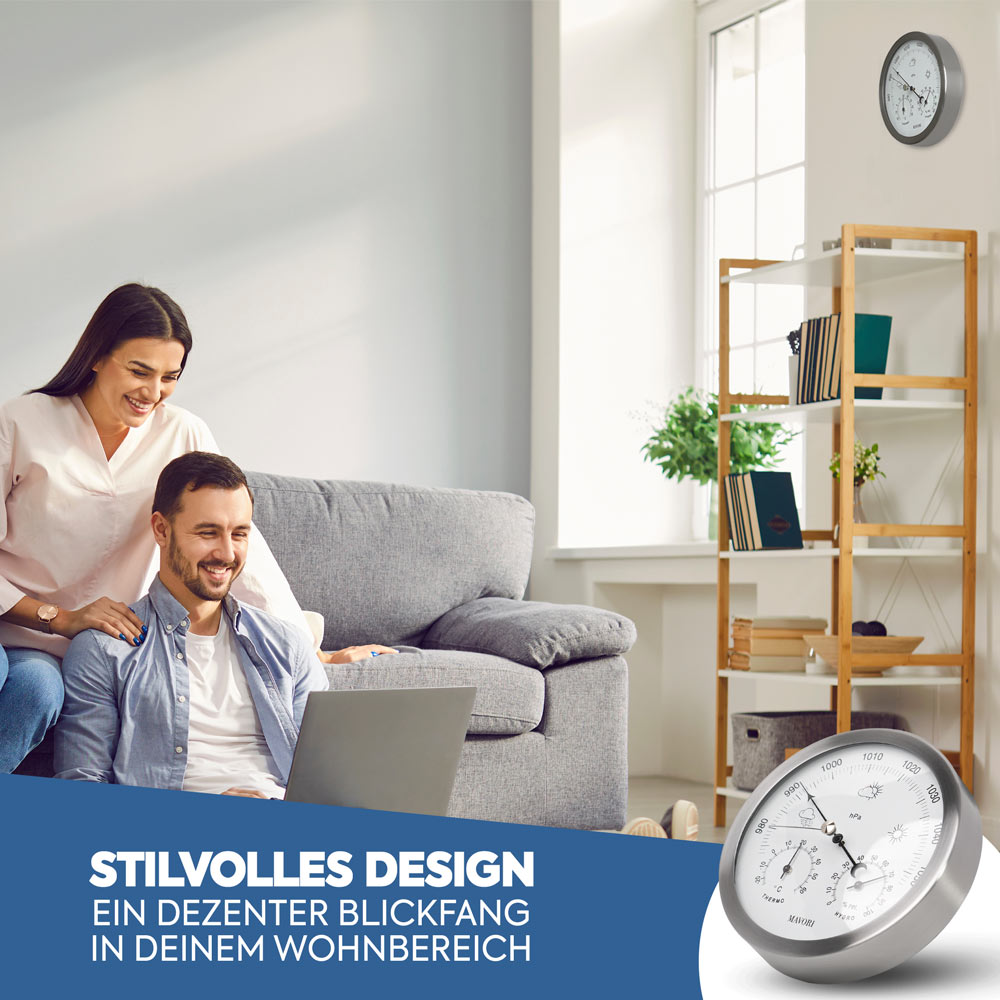 PREMIUM WETTERSTATION - zuverlässige Messwerte und sehr elegant