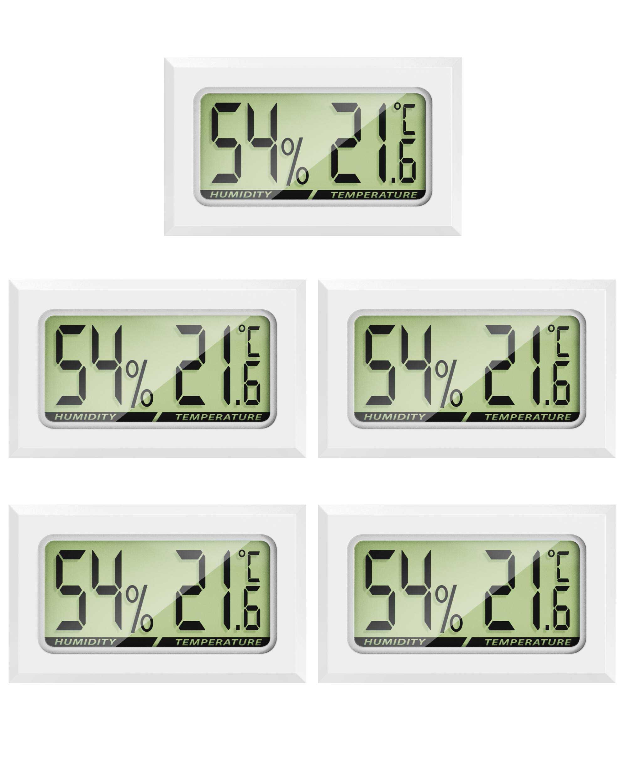 MINI HYGRO-THERMOMETER - zuverlässig und genau - inklusive Batterien