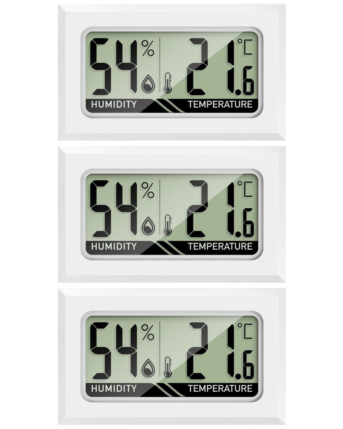 MINI HYGRO-THERMOMETER - zuverlässig und genau - inklusive Batterien
