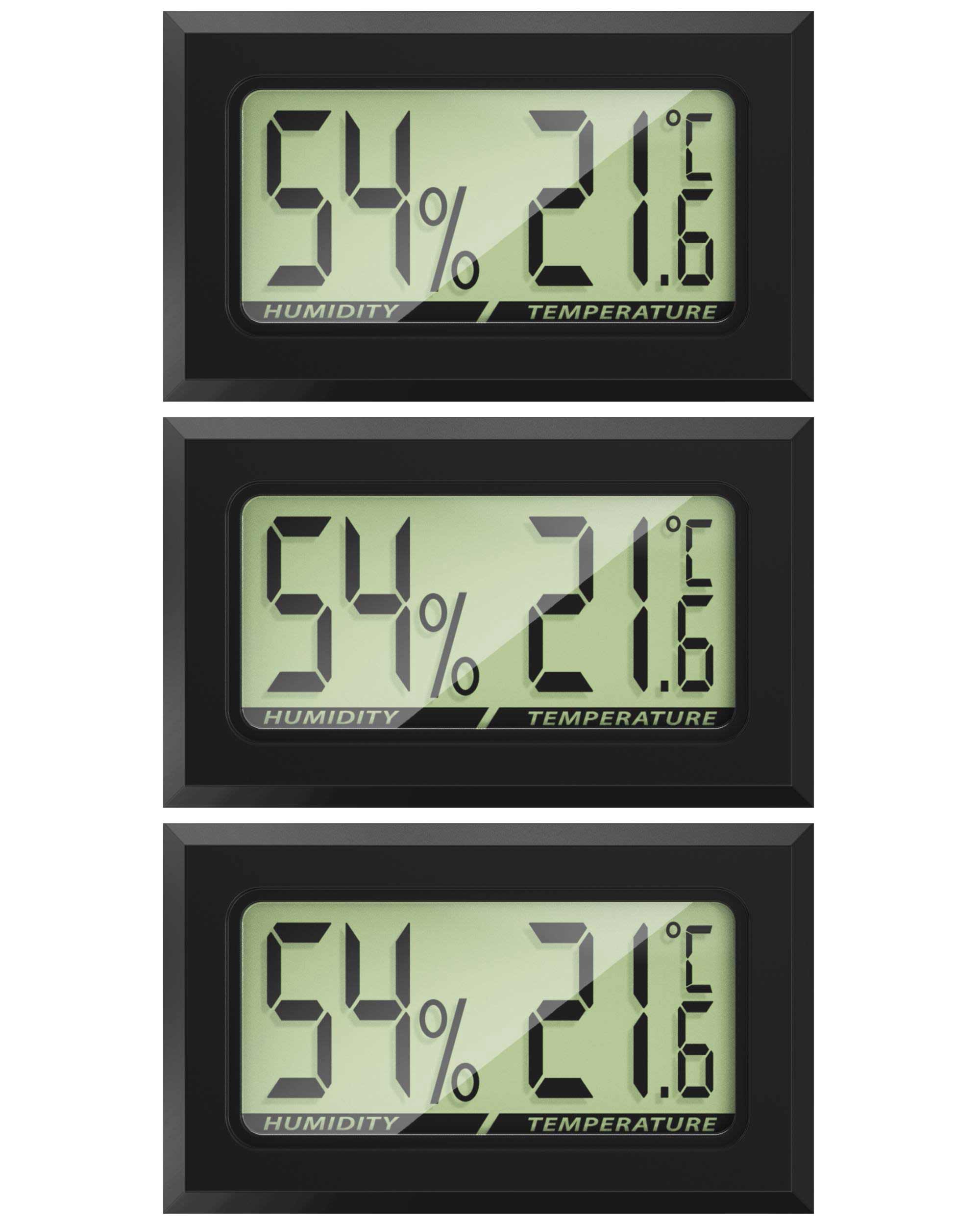 MINI HYGRO-THERMOMETER - vielseitig verwendbar und inklusive Batterien