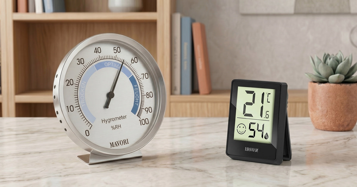 Hygrometer kaufen: Analog oder Digital? Der große Ratgeber