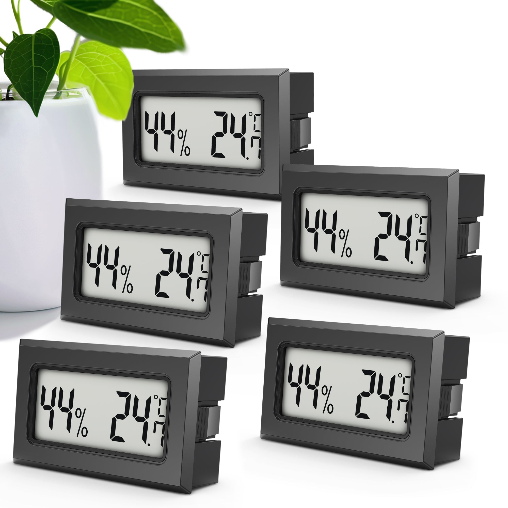 MINI HYGRO-THERMOMETER - vielseitig verwendbar und inklusive Batterien