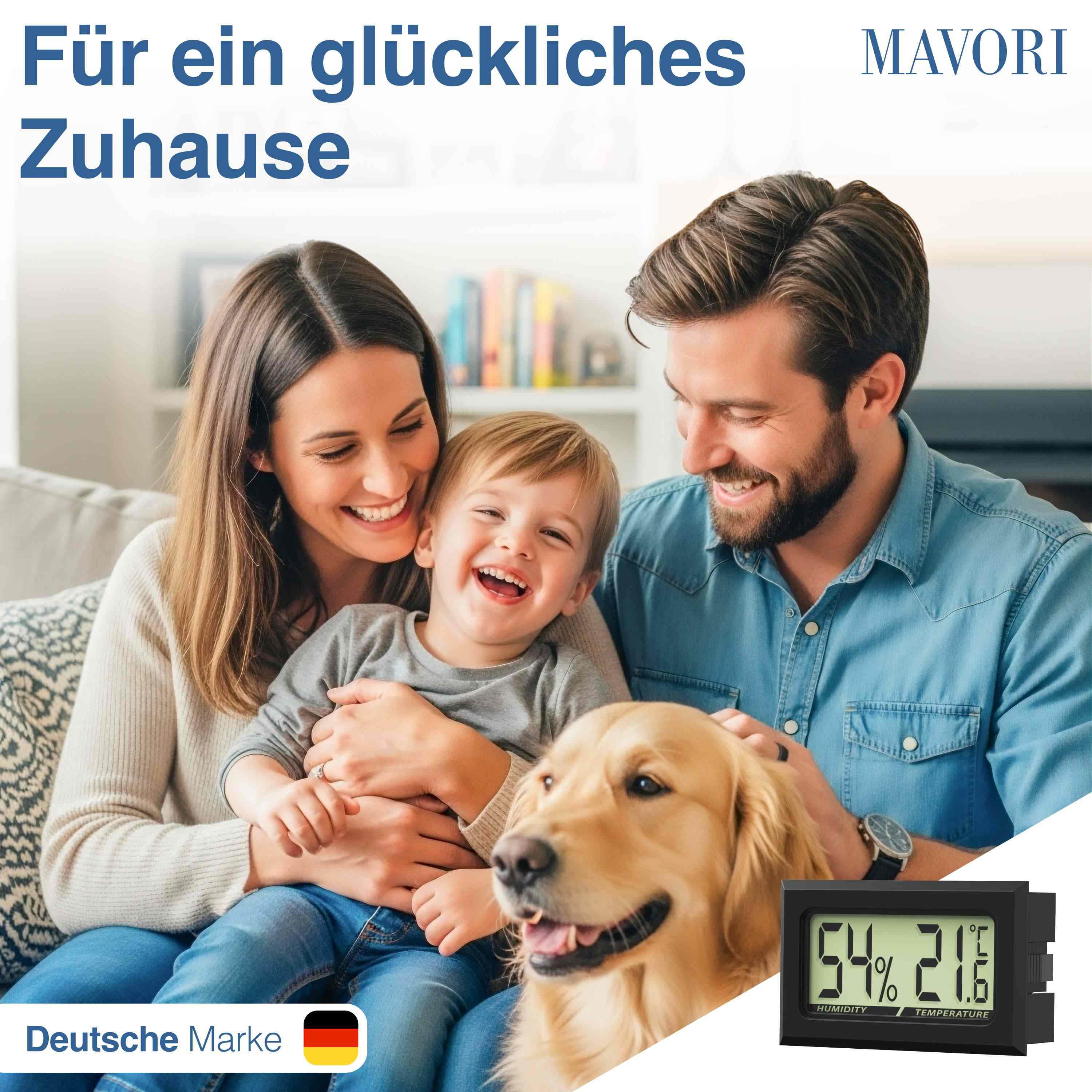 MINI HYGRO-THERMOMETER - vielseitig verwendbar und inklusive Batterien