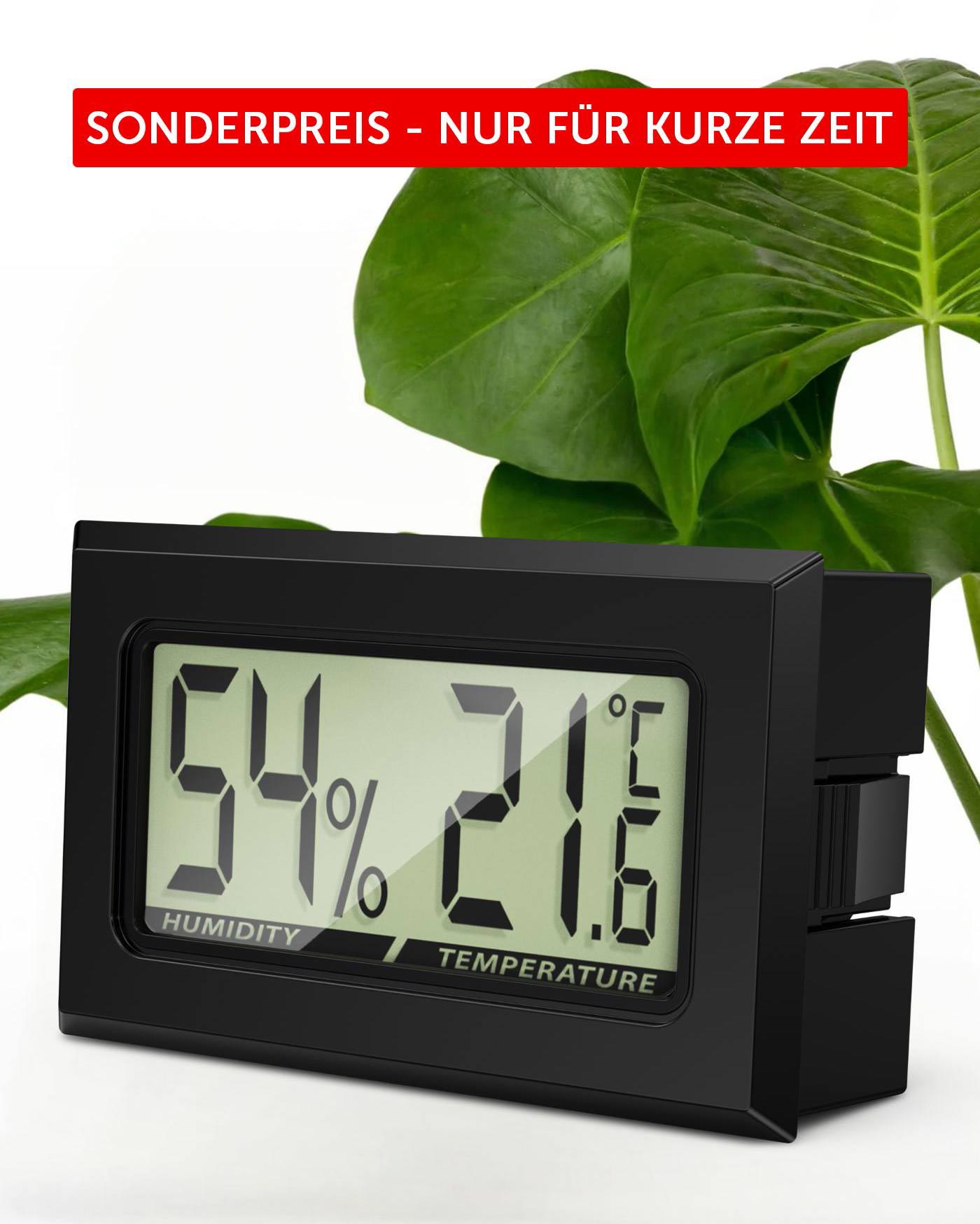 MINI HYGRO-THERMOMETER - vielseitig verwendbar und inklusive Batterien