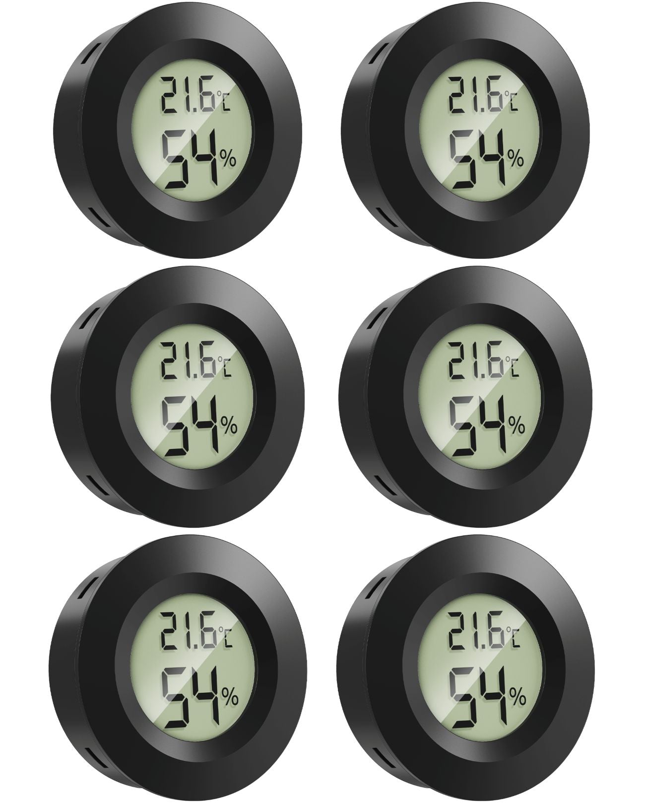 MINI HYGRO-THERMOMETER - sehr zuverlässig und vielseitig einsetzbar - inklusive Batterien