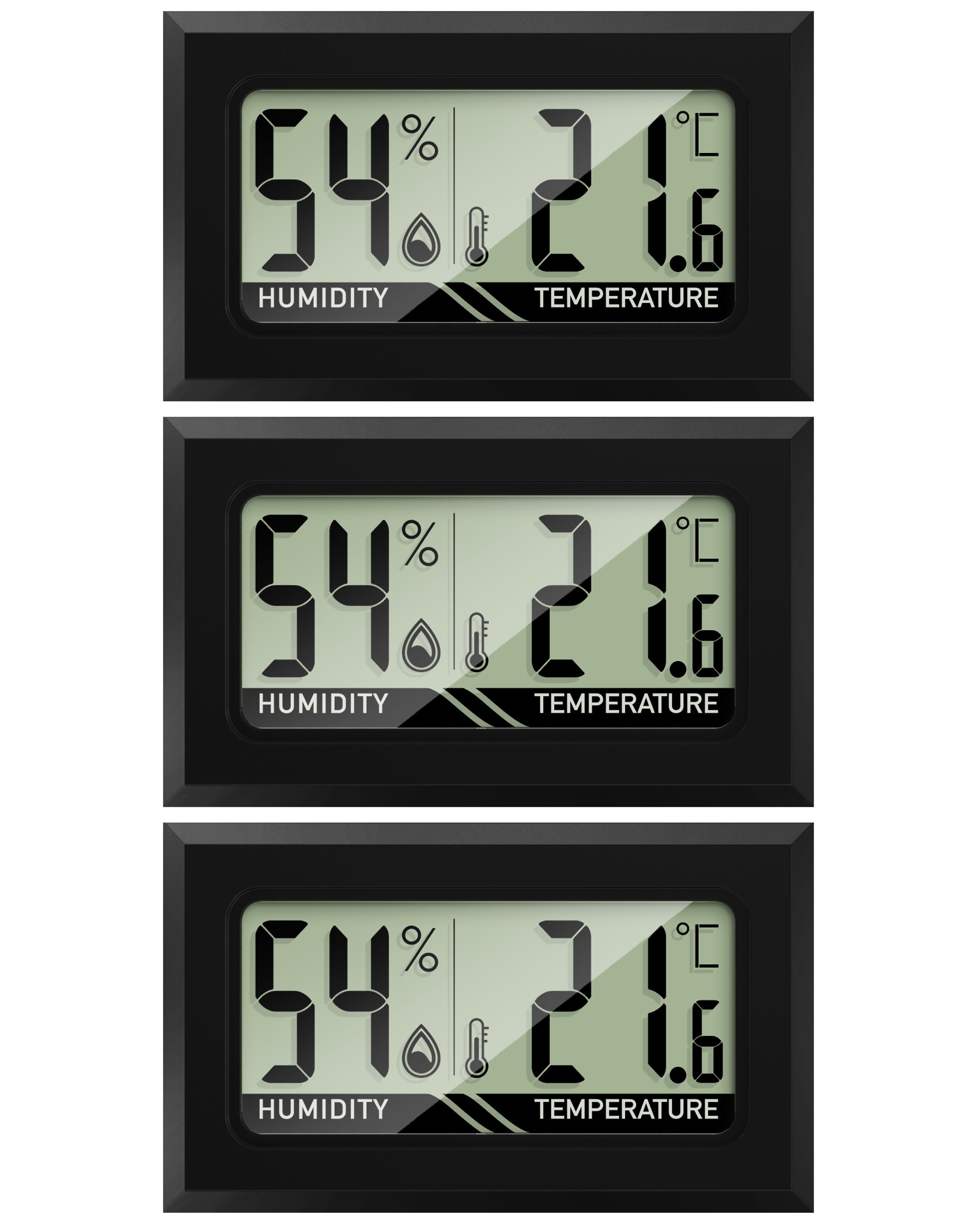 MINI HYGRO-THERMOMETER - vielseitig verwendbar und inklusive Batterien